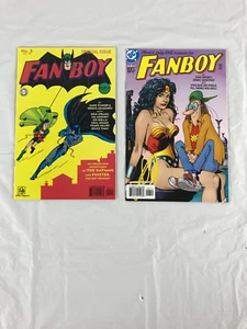 1999 DC Comics Fanboy #5 Batman Robin Special Issue - #6 Wonder Woman - Picture 1 of 8
