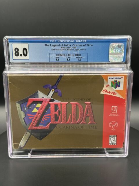 The Legend of Zelda: Ocarina of Time - (CIB) (CGC Graded 8.5) (Gamecub –  Secret Castle Toys & Games