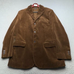 Polo Ralph Lauren Sport Coat Men Medium Brown Corduroy Blazer Preppy Prep Jacket - Picture 1 of 17