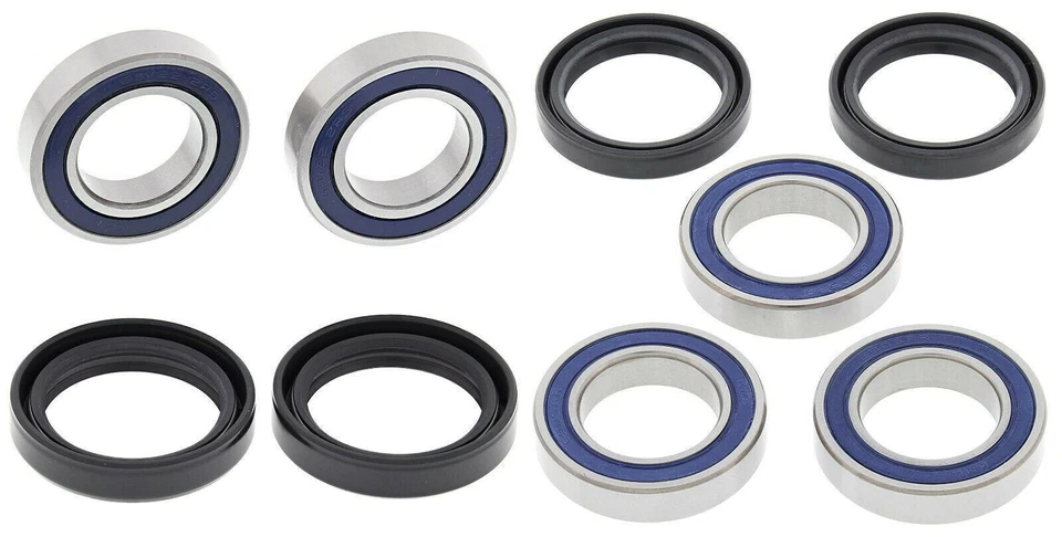 All Balls front & rear wheel bearing kit fits Honda CRF250R, CRF450R, CRF450X - Image 1 of 1