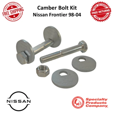 Kit de pernos inclinables delanteros SPC (PR) +/- 2,0 grados ajustados Nissan Frontier 1998-2004 Foto 1 de 4