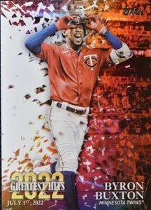 2023 Topps Serie 1 Grandes Éxitos 22GH-5 Byron Buxton Twins - Imagen 1 de 1