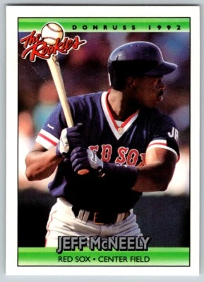 1992 DONRUSS THE ROOKIES JEFF MCNEELY BOSTON RED SOX #75 - Image 1 of 2
