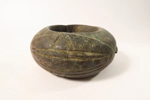 Antiguo neumático pesado de dos piezas Gurma Gurunsi FB99 Old rare Bracelet 1,84 kg - Imagen 1 de 11