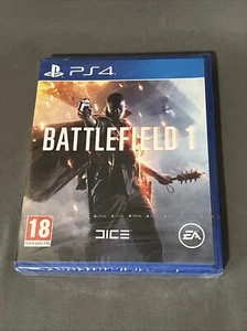 PS4 PlayStation 4 Battlefield 1 Pal French Version Brand New Sealed Dented Case - Picture 1 of 3