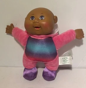 Cabbage Patch Baby Doll: Pink/Purple rainbow, Unicorn Plush - African American - Picture 1 of 2
