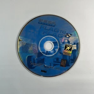 Flag To Flag Sega Dreamcast Videospiel Sega - NUR DISC - Bild 1 von 2