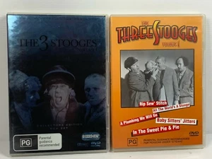The 3 Stooges DVD x 2 Region 4 - Picture 1 of 4