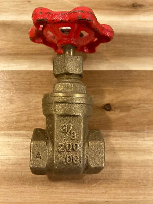 Válvula de compuerta B&K Precision 3/8-200-WOG VGB01038. NOS Foto 1 de 4