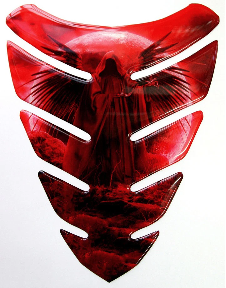 Grim Reaper Moon красный 3D гель смолы бак подушечка - Изображение 1 из 1