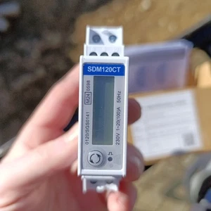 1 Single Phase Eastron Energy Meter SDM120CT Just The Unit - Picture 1 of 17