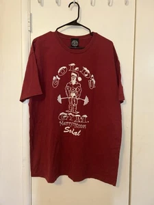 Gold's Gym Vintage Santa Clause Merry Fitness So Cal Shirt Gr. XL - Bild 1 von 5