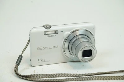 Casio Exilim EX-ZS20 16.1MP Digital Camera - White - CAMERA + 1 Battery ONLY - Bild 1 von 4