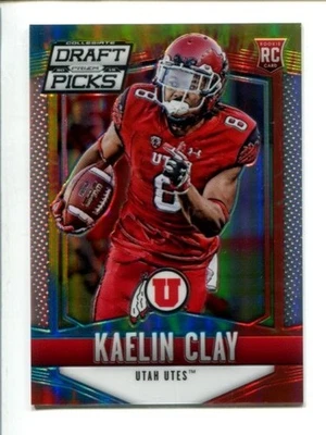 2015 Panini Prizm Draft Picks Tie-Dye Prizm #249 - Kaelin Clay /49🏈 - Image 1 of 3