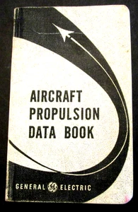 VTG 1957 Aircraft Propulsion Data Book w/Washington Business Cards 198p GE Ad - Picture 1 of 11