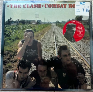 The Clash - Combat Rock - 1982 - Vinyl LP Sterling - Shrink Wrap & Hype Sticker - Picture 1 of 5