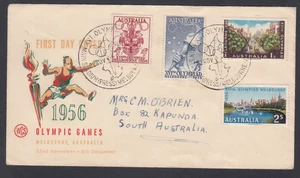 Australian Stamps.Wesley Cover.Melbourne Olympics.Main Stadium.(Press).1956. - Picture 1 of 1