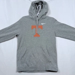 Nike + Tennessee Volunteers Hoodie Sweatshirt Mens Size S Pullover Gray Orange - Picture 1 of 10