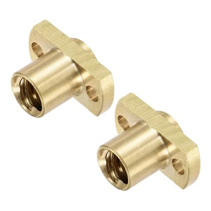 T8 Lead Screw Trapezoidal Nut 2mm Pitch 8mm Lead for 3D Printer 2Pcs - Zdjęcie 1 z 5