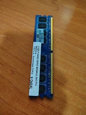 MEMORIA RAM 2GB (1x 2GB) PC6400 DDR2 800MHz 240 PIN - Imagen 1 de 2