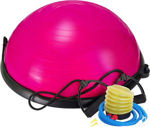 Half Balance Ball Trainer, Balance Beam for Core Exercise Equipment, Core Streng