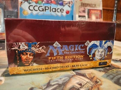 Magic the Gathering Fifth Edition Deck Display Sealed Bricks - Image 1 of 4
