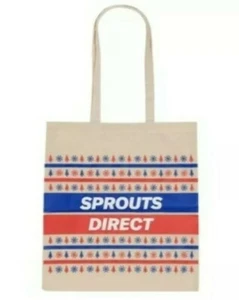 SPORTS DIRECT CHRISTMAS WINTER TOTE REUSABLE BAG "SPROUTS DIRECT" CHRISTMAS GIFT - Picture 1 of 4