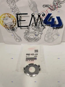 Honda Genuine OEM Clutch Hub Lock Washer CRF450R/X TRX450R/ER 90461-KZ3-J10 - Picture 1 of 2
