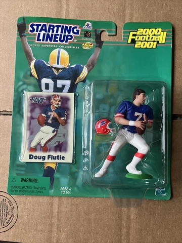 2000 Starting Lineup Doug Flutie Buffalo Bills (rare piece) Boston College Cover