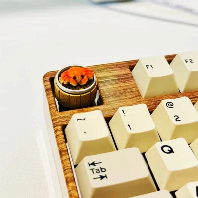 Steamed Hairy Crab Magnetic Keycap ESC Keycaps For MX Mechanical Keyboard 1 Pcs - Image 1 of 4