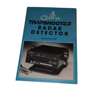 Detector de radar Cobra TRAPSHOOTER modelo RD-3110 manual del propietario. Envío y devolución gratuitos - Imagen 1 de 5