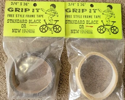 Old school NOS freestyle 框架把手 诡计握把带 bmx 自行车支架 — 第 1/3 张图片