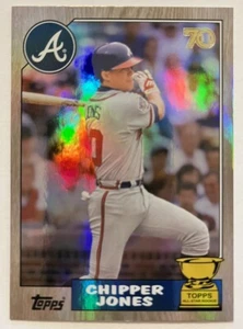 Chipper Jones, 2021 Topps All-Star Rookie Cup Foil, Atlanta Braves, #97 - Picture 1 of 3
