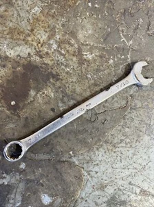 VINTAGE MAC CH14 7/16" 6 Pt. Combination Wrench Sabina Ohio USA - Picture 1 of 6