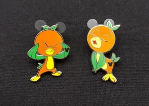 WDW 2011 Hidden Mickey Pins, Orange Bird, Frustrated 82370 & Singing 82371 - Picture 1 of 4