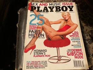 PLAYBOY MAGAZINE MARCH 2005, PARIS HILTON, JILLIAN GRACE CENTERFOLD, GOOD - Picture 1 of 1