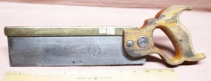 DISSTON KEYSTONE BACK SAW -Freshly Hand Sharpened - Picture 1 of 5