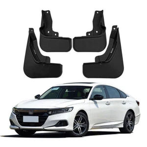 Front / Rear Molded Splash Guards Mud Flaps For 2023-2024 Honda Accord New - Picture 1 of 4