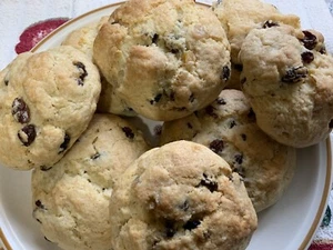 6 Homemade Rock Buns (New Larger Size) Made To Order. Crumbly and Tasty - Picture 1 of 12