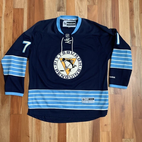 Reebok NHL 2011 Winter Classic Pittsburgh Penguins Evgeni Malkin Jersey XXL 2XL Cover
