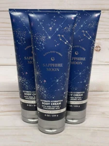 x3 Bath & Body Works Sapphire Moon Ultimate Hydration Body Cream - Picture 1 of 1