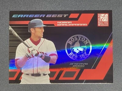 /100 2004 ELITE CAREER BEST HOLO PARALLEL Nomad Garciaparra Red Sox CB-30 - Image 1 of 4