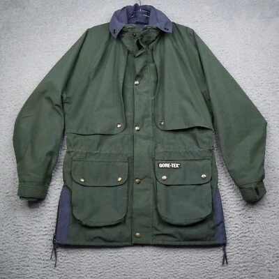 Chaqueta de Colección Outback Performance Gore-Tex Para Hombre Pequeña Parka Verde (¡LEER!) Foto 1 de 4