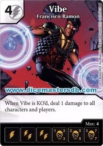 Vibe Francisco Ramon #70 - Justice League - DC Dice Masters - Picture 1 of 1