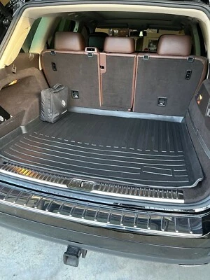 Alfombrilla de revestimiento de bandeja de piso de carga para VW VOLKSWAGEN TOUAREG 2011-2018 Foto 1 de 4