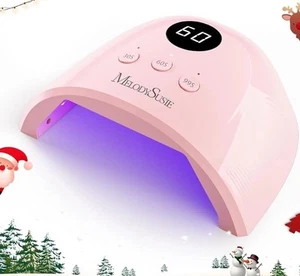 MelodySusie UV Nail Lamp, Plus30F Light for Gel Nails LED Dryer Pink  - Picture 1 of 6