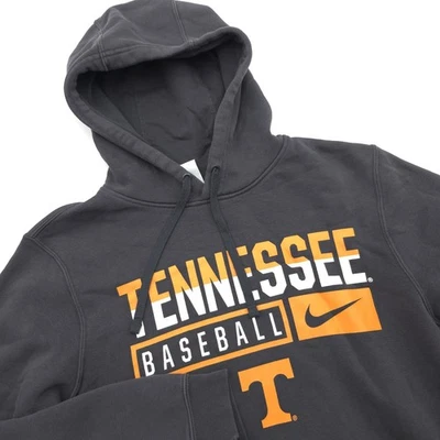 Sudadera con Capucha Nike Para Hombres S Gris Tennessee Volunteers Club de Béisbol Polar Pullover Foto 1 de 4