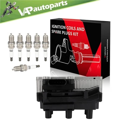 For 1999-2001 Volkswagen Golf Jetta 2.8L V6 Ignition Coil & Spark Plug - Image 1 of 4