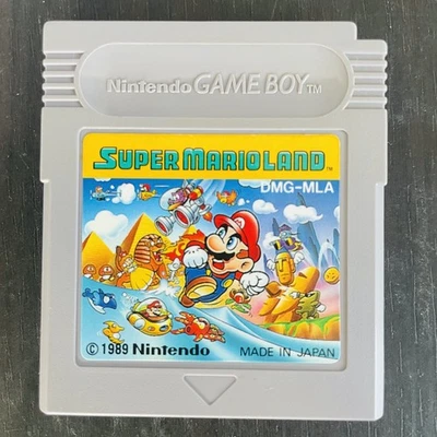 Super Mario Land Nintendo Game Boy 1989 DMG-MLA Japanese Ver. Action Retro Games - Image 1 of 4