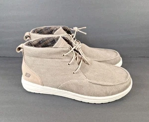 Skechers Men’s Streetwear Air-cooled Memory Foam Relaxed Fit Goga Mat Shoe Sz 13 - Picture 1 of 11